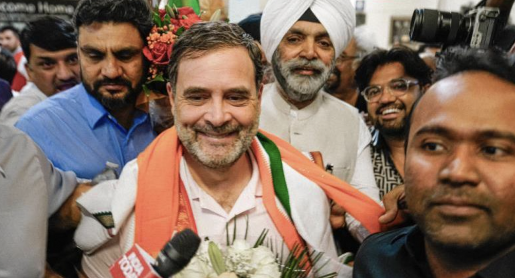 Rahul Gandhi arrives in Dallas for US visit, says “looking forward to engaging in meaningful discussions”