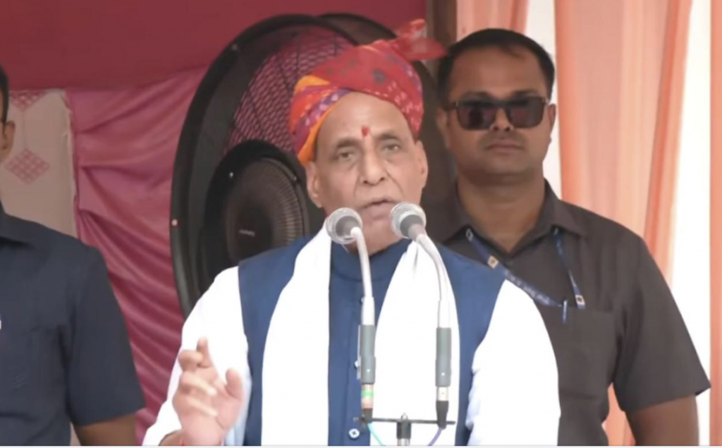 PoJK Residents Should Join India; We Consider Them Our Own Unlike Pak: Rajnath Singh