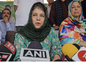 "BJP frustrated, people will respond through ballot," says former CM Mehbooba Mufti