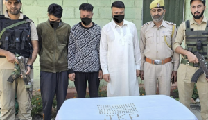 Three Held With Counterfeit Gold Biscuits In Kupwara: J&K Police