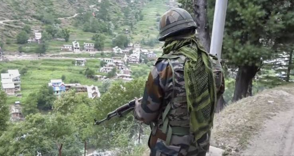 Search Operation Launched After Brief Encounter In Poonch