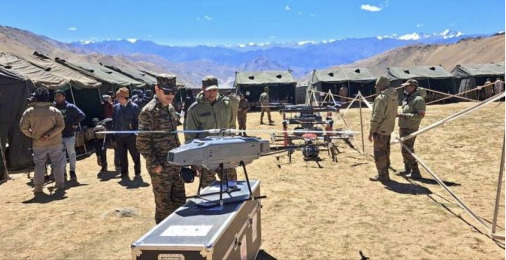 Indian Army unveils ‘HIM-DRONE-A-THON 2’ to revolutionise high-altitude operations through use of drones