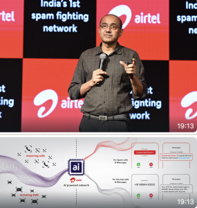 Airtel cracks down on SPAM, launches India’s first AI-powered network solution for SPAM detection 