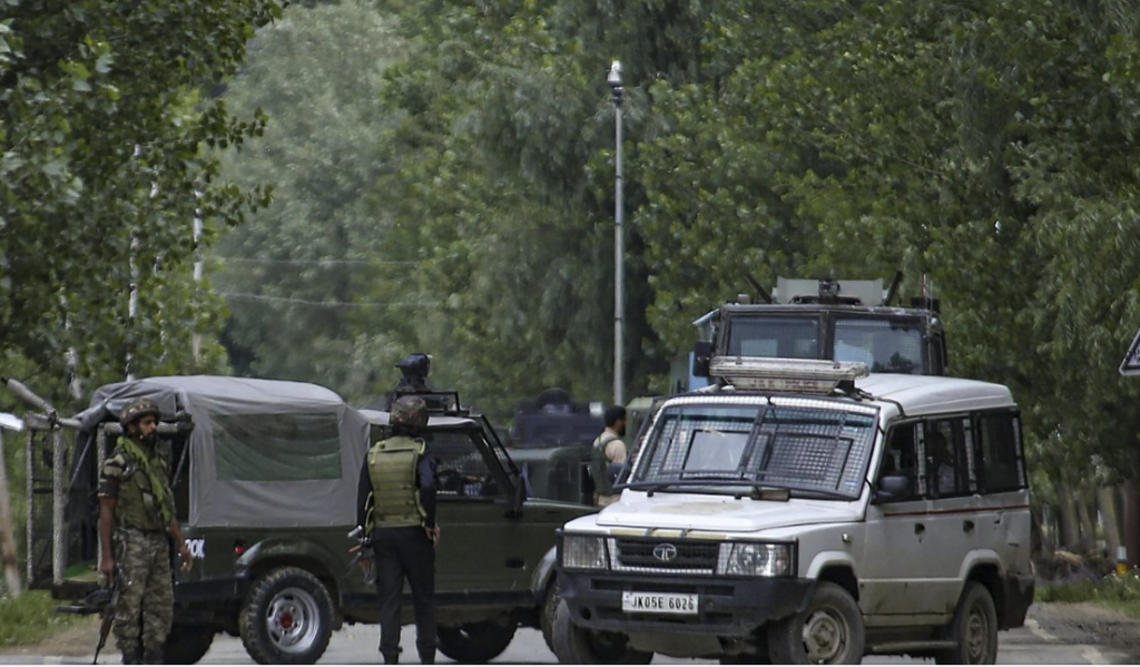 Encounter underway between security forces, terrorists in Kulgam district