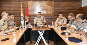 IGP Kashmir Reviews Law And Order Situation In Srinagar