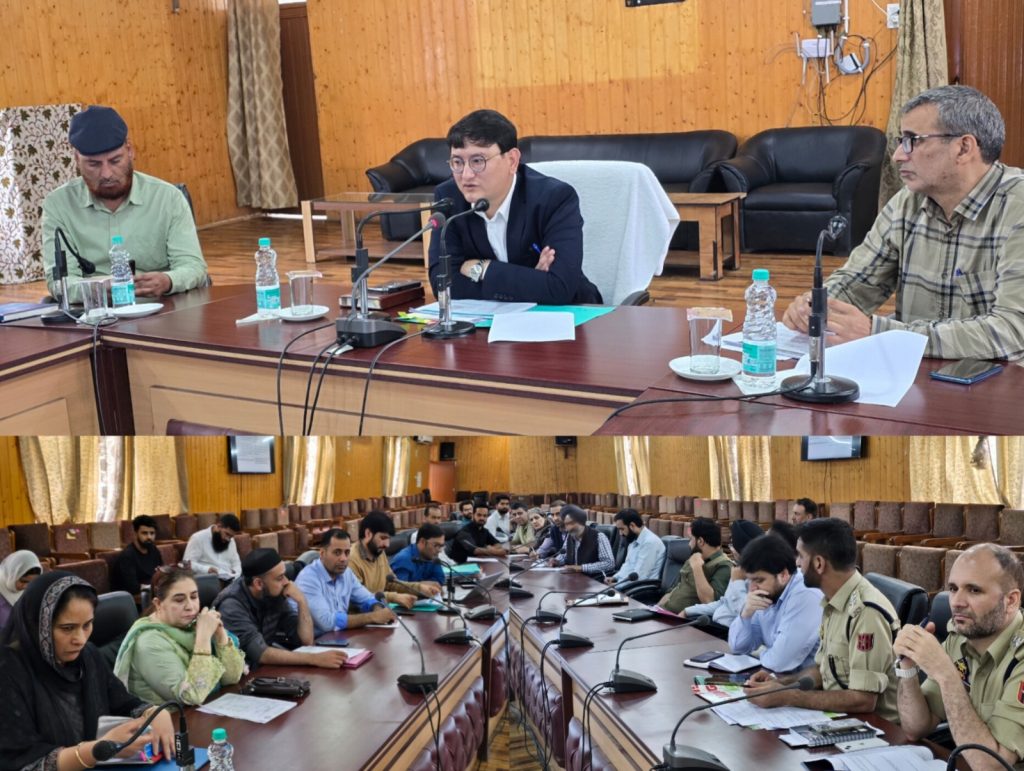 DM Baramulla chairs District Level NCORD meeting