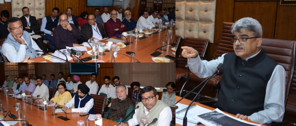 Chief Secretary reviews HADP projects