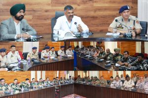 Police Observer takes security review for J&K Assembly Elections 2024 in Doda District