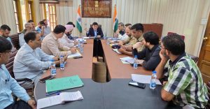 Assembly Elections-2024 DEO Baramulla reviews election preparedness with Nodal Officers