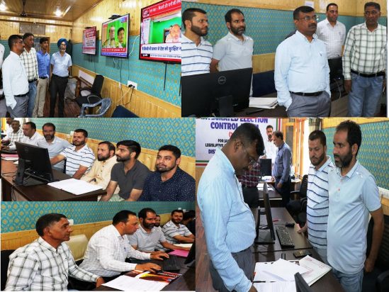 Police Observer Srinagar visits MCMC, ICR, reviews functioning