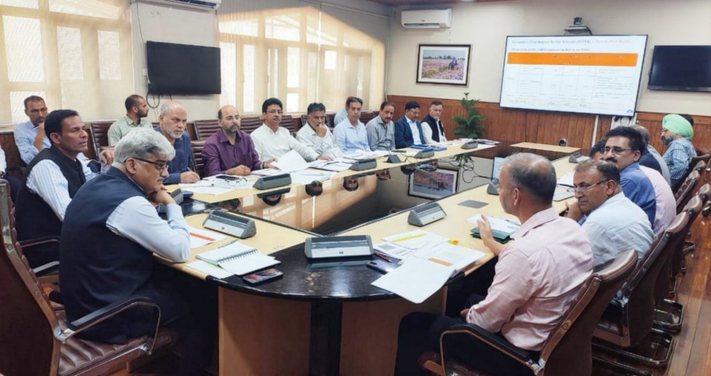 Chief Secretary reviews progress on RDSS works; asks for expeditious completion