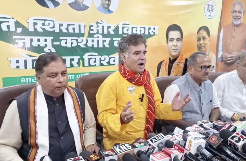 BJP To Secure 35 Seats In J&K, Will Form Govt With Like-Minded Parties: Ravinder Raina