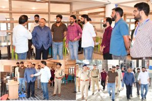 CEO visits counting centre at Ganderbal; inspects arrangements