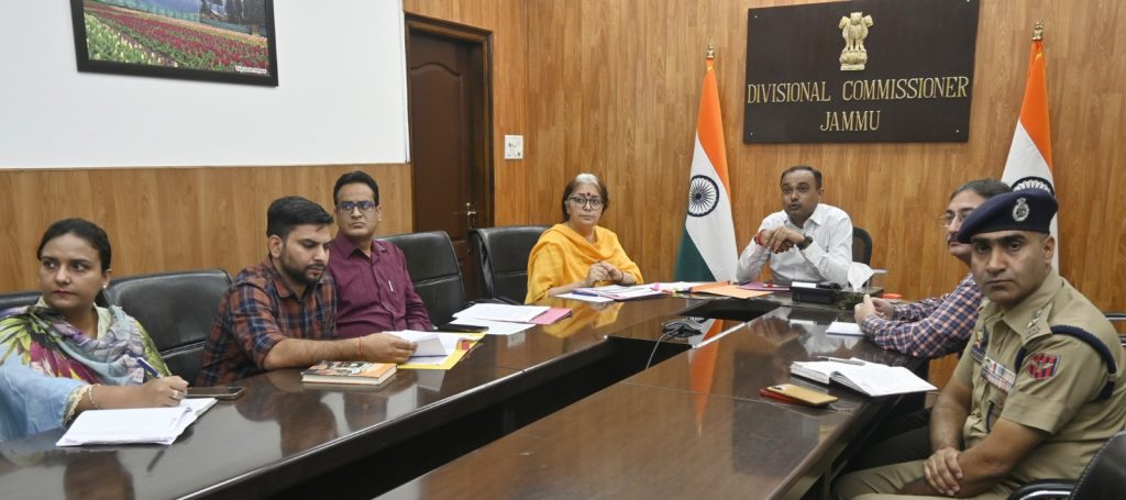 Div Com Jammu reviews exam arrangements for selection of Constables