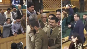 Chaos in J&K assembly’s first session over resolution on abrogation of Article 370