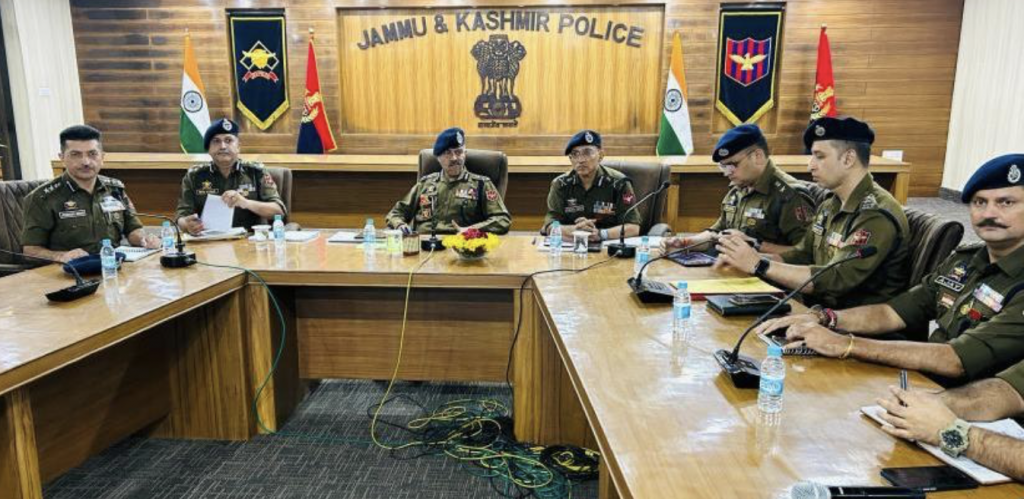 J&K DGP chairs high-level security meeting to address security landscape in Jammu