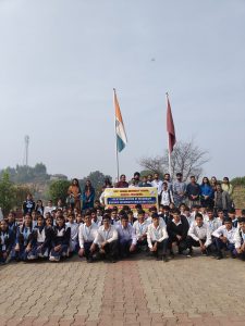 MBR Govt. Hr. Sec. school Mansar Udhampur organises industrial, exposure visit to Central University of Jammu