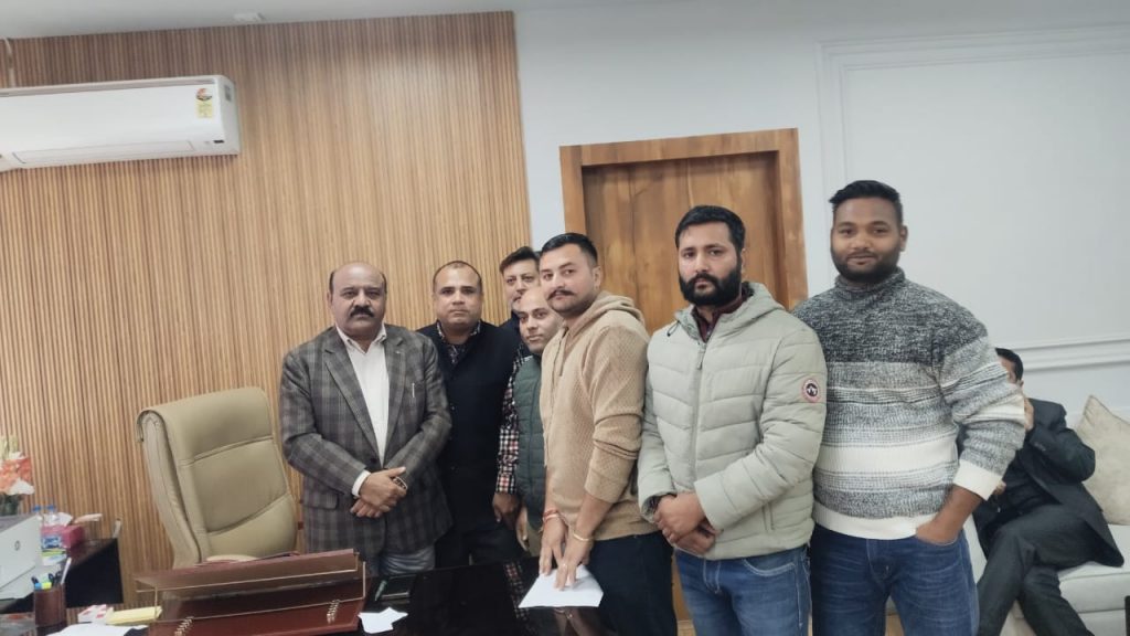 All J&K NHM Employees Association Calls on J&K Deputy CM