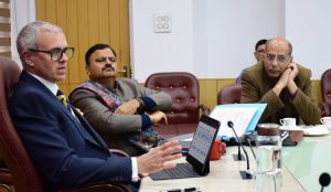 CM Omar Abdullah Reviews Implementation Of Schemes Of Jal Shakti Department