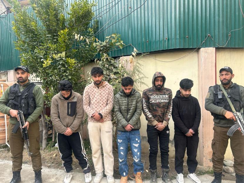 Five held for disturbing public order in Srinagar: J&K Police