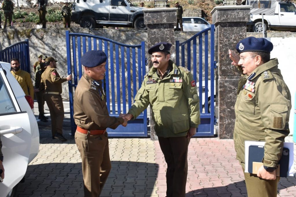 IG Jammu Reviews Operational Preparedness Of Forces In Chenab Valley