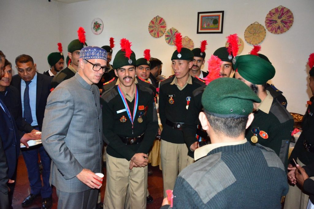 CM Omar Abdullah Urges NCC Cadets To Lead Fight Against Drug Abuse In J&K