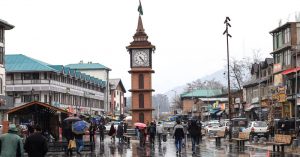 Kashmir Higher Reaches, Including Gulmarg, Receive Fresh Snowfall, Plains Lash By Rains