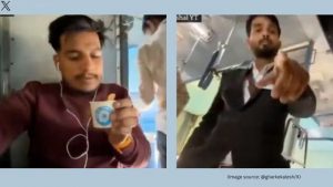 Pantry car manager slaps YouTuber over coffee bill on Varanasi-Jammu train; video goes viral