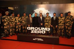 BSF Jawans attend screening of Emraan Hashmi-starrer ‘Ground Zero’ in Srinagar