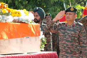 Tributes Paid To Paratrooper Martyred In Gunfight With Terrorists In Udhampur