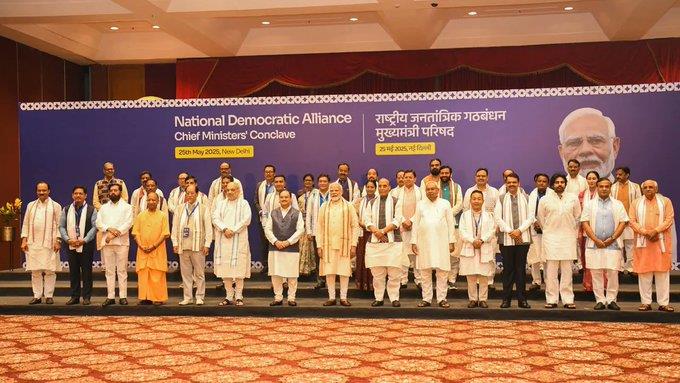 NDA meet adopts resolution praising armed forces, PM Modi