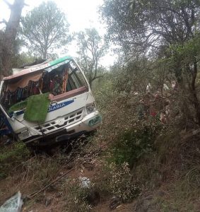 Two killed, 42 others injured in Mendhar bus accident