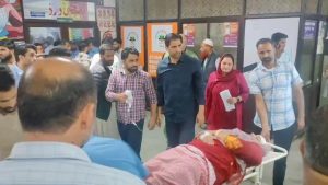 22 hurt as wall collapses during marriage function in Rajouri