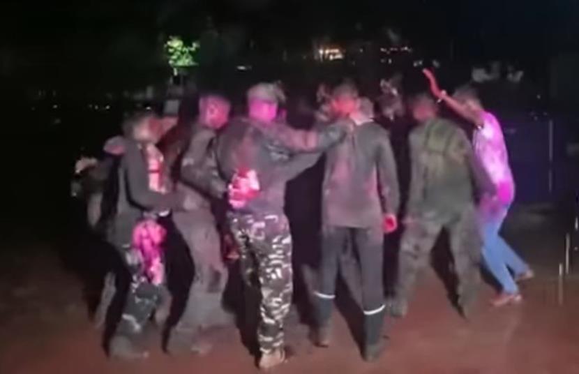DRG jawans celebrate success of operation which neutralised 27 naxals, including top commander Basavaraju