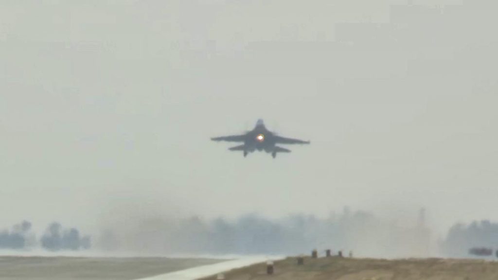 IAF Conducts Night Drill With Fighter Jets On Ganga Expressway Airstrip In Shahjahanpur