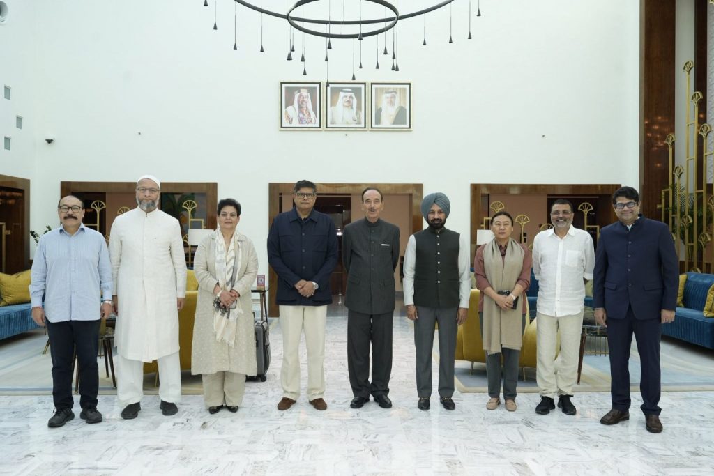 All-Party Delegation Reaches Bahrain To Bolster India’s Anti-Terror Diplomacy