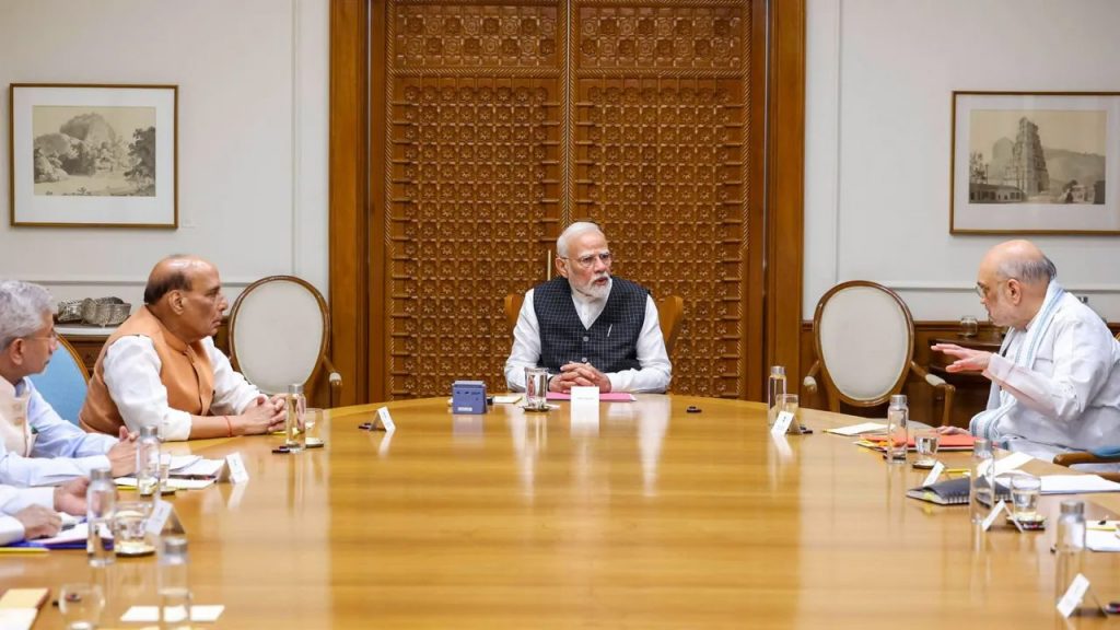 PM Modi Hails Action By Security Forces At Cabinet Meet
