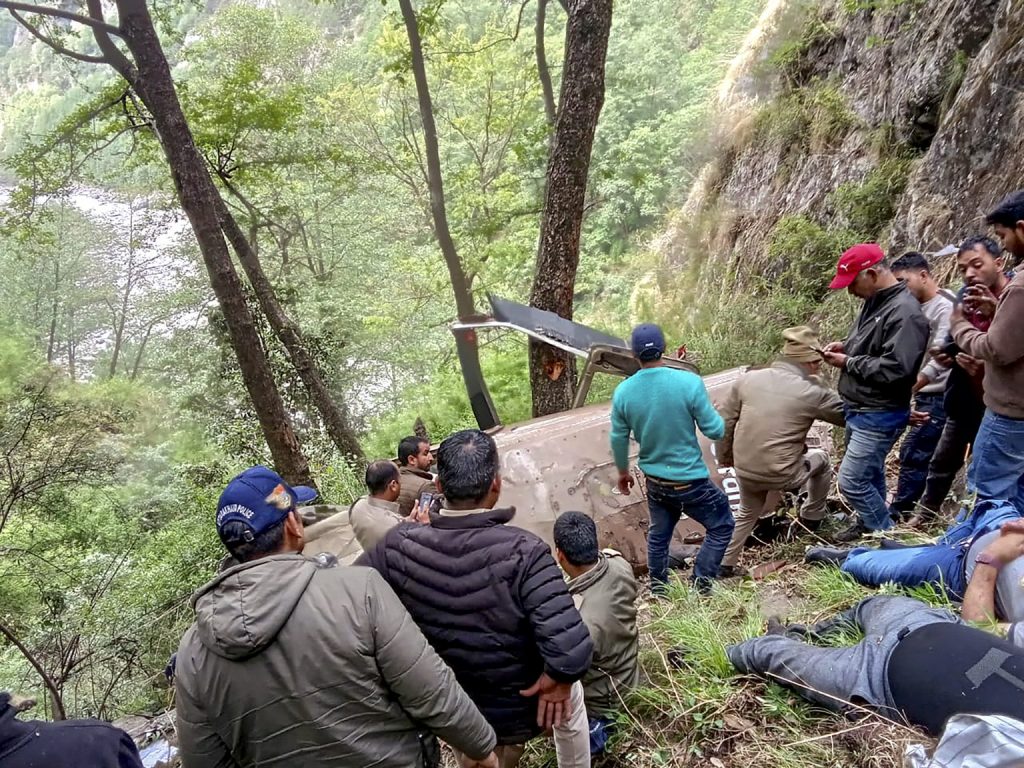 Helicopter Crashes In Uttarakhand, 5 Dead