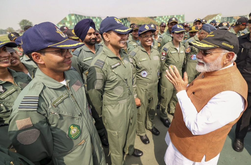 PM Modi Travels To Adampur Air Base, Says India Eternally Grateful To Armed Forces