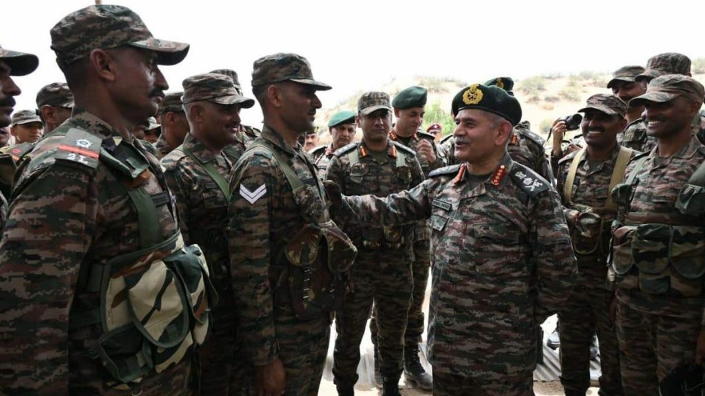 Army Chief Gen Dwivedi Visits Longewala In Rajasthan, Praises Role Of Soldiers In Operation Sindoor