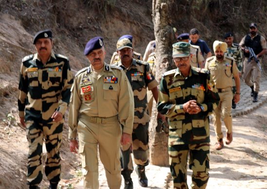 DGP visits border areas, reviews security in Jammu district