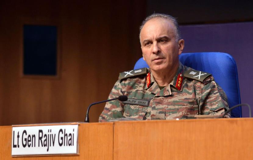 Lieutenant General Rajiv Ghai appointed Deputy Chief of Army Staff (Strategy); will continue as DGMO
