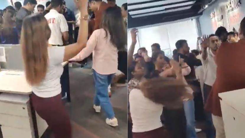 Air India venture sacks four employees over viral celebration video