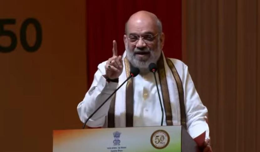 “Language is the soul of a nation, not just a medium of communication,” says Union Home Minister Amit Shah