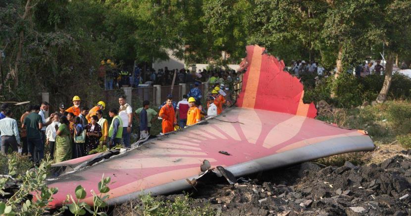 AI-171 Crash: Black box recovered from the rooftop of a building