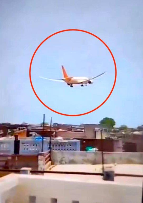 Air India flight AI 171 bound for London with 242 passengers on board, crashes at Ahmedabad airport