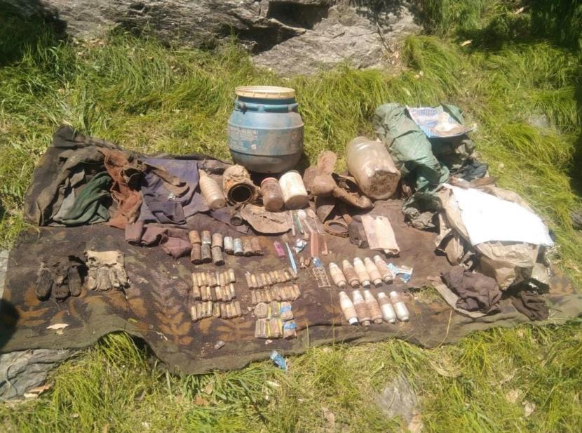 Security forces bust terrorist hideout in Rajouri