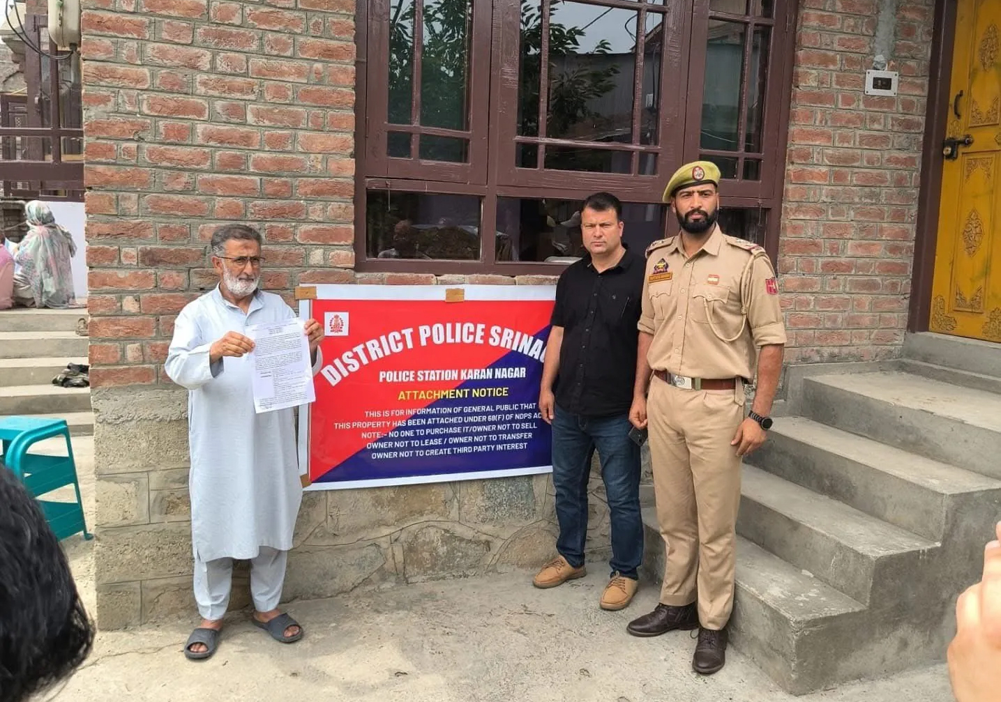 Srinagar Police Attaches Residential Property Worth Rs 50 Lakh