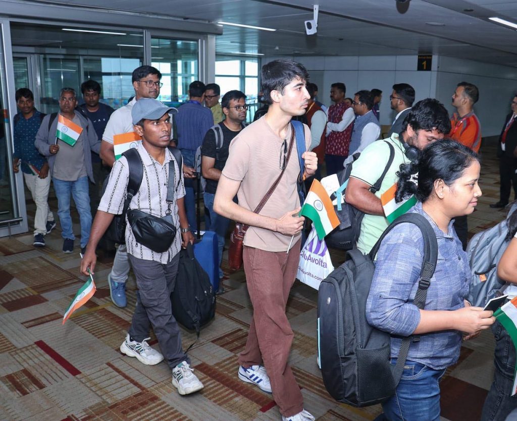 161 Indian Nationals Arrive In Delhi From Israel Under Operation Sindhu: MEA