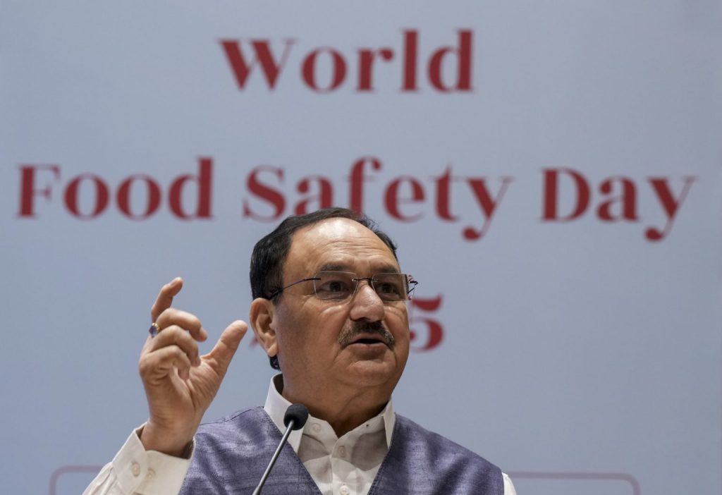 Make A Vow To Reduce Salt, Processed Food & 10 Pc Less Oil For Healthy India: J P Nadda